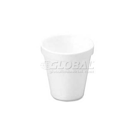 Dart Dart Foam Cups Hot/Cold Cups, 14 Oz., 1,000/Carton, White DRC14J16